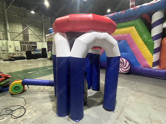 Giant Inflatable Basketball Hoop Shooting Fun Games With Air Pump Đối với Basketball Party Event Games
