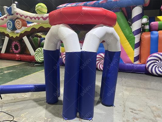 Giant Inflatable Basketball Hoop Shooting Fun Games With Air Pump Đối với Basketball Party Event Games