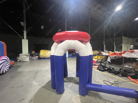 Giant Inflatable Basketball Hoop Shooting Fun Games With Air Pump Đối với Basketball Party Event Games