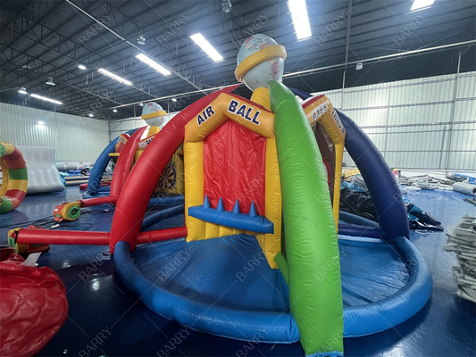 Thế giới lớn của thể thao Inflatable Carnival Games 3/4/5 In 1 Outdoor Inflatable Games
