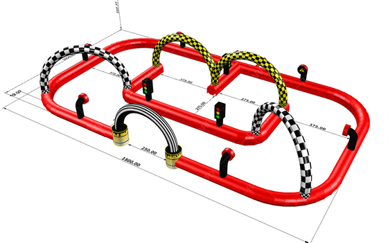 Custom thương mại bơm Go Kart đường đua bơm bơm xe đấu trường