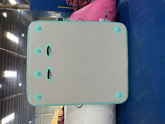 1.5×1.8x0.15m Cảng bơi bơi bơi nước nền tảng đánh cá thuyền bơi đảo bến tàu
