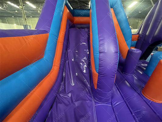 Tùy chỉnh kích thước bán buôn Level Up Inflatable Bouncer Combo Bouncy Castle For Kids