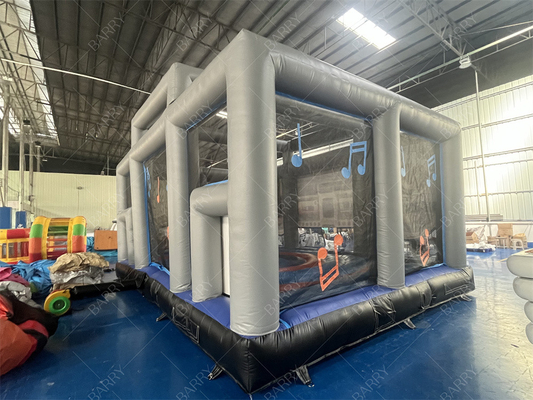 Interactive Inflatable Disco Dance House Adult Boom Box nhảy Bouncy Castle Retro Boombox Bouncer Cho bữa tiệc
