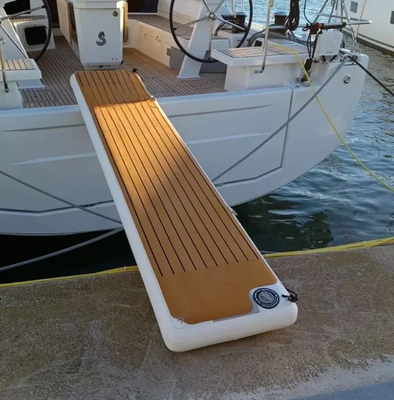 Đồ liệu DWF + EVA ngoài trời có thể thổi phồng Pontoon Gangway Jet Ski Floating Platform Docks