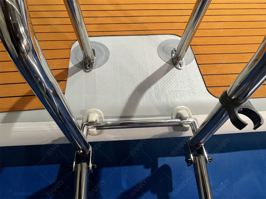 Thép không gỉ thang 3x2x0.2m bơm Jet Ski Dock Pontoon cho bãi đậu thuyền