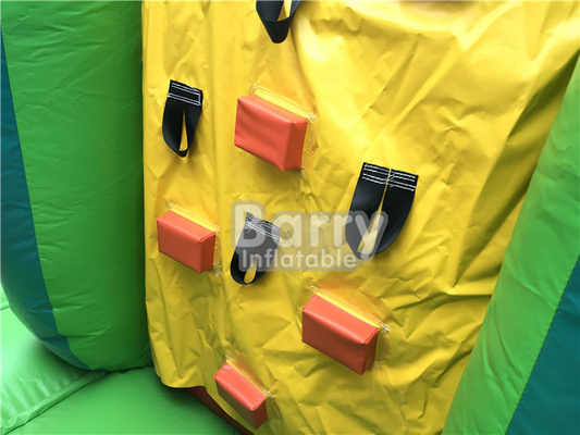 Công viên giải trí bơm hơi House Jump Bounce Land Double Stitching
