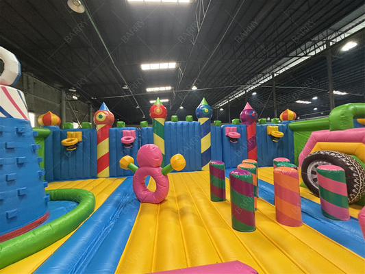 Custom World'S Biggest Kids Indoor Bounce House Công viên giải trí sân chơi hơi