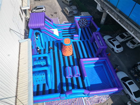 Công viên chơi trò chơi ngoài trời thương mại Bounce House Công viên giải trí bơm cho người lớn trẻ em