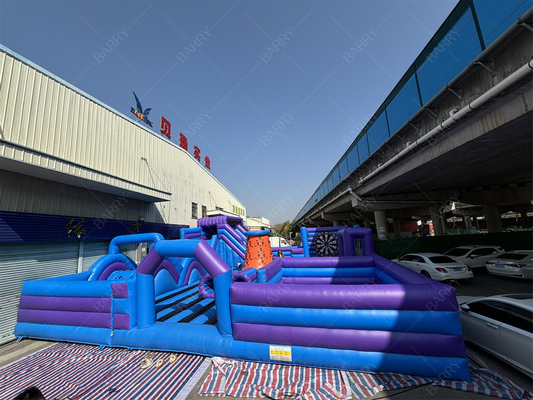 Công viên chơi trò chơi ngoài trời thương mại Bounce House Công viên giải trí bơm cho người lớn trẻ em