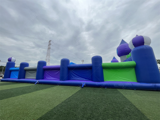 30x30m Công viên giải trí Bounce lớn Công viên giải trí nổi Bounce House Play Area Game
