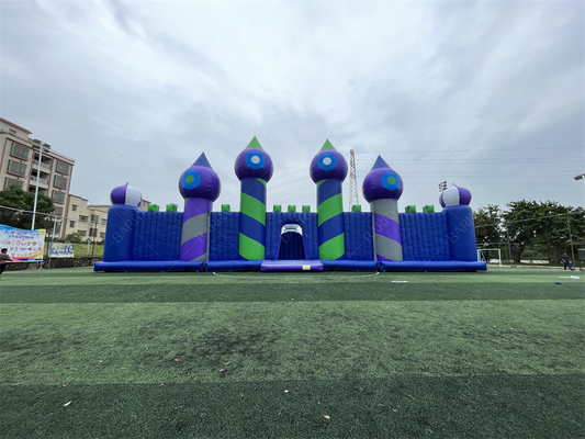 30x30m Công viên giải trí Bounce lớn Công viên giải trí nổi Bounce House Play Area Game