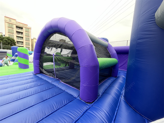 30x30m Công viên giải trí Bounce lớn Công viên giải trí nổi Bounce House Play Area Game