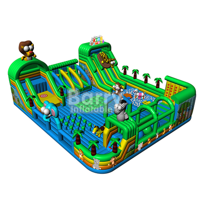 Custom Kids Playground Games Zoo Theme Park Công viên nội thất bơm gần tôi