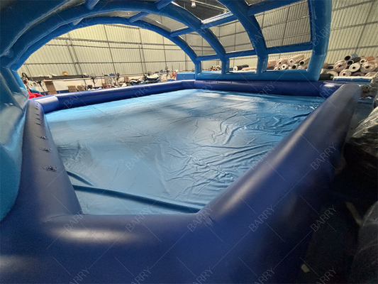 Mái che hồ bơi bơm hơi chống thấm nước bằng PVC cho các sự kiện tiệc tùng ở sân sau