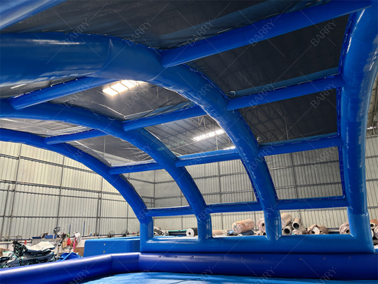 Mái che hồ bơi bơm hơi chống thấm nước bằng PVC cho các sự kiện tiệc tùng ở sân sau