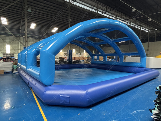Mái che hồ bơi bơm hơi chống thấm nước bằng PVC cho các sự kiện tiệc tùng ở sân sau