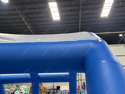 Bể bơi hơi cho trẻ em với vỏ PVC 10x8x3.5ft