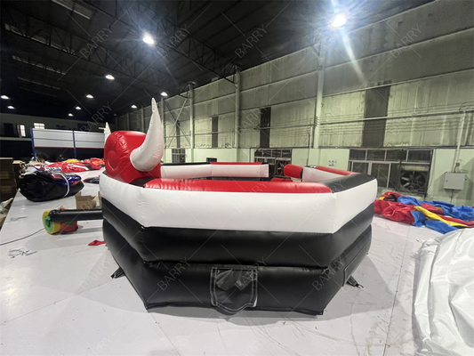 Trò chơi cưỡi bò tót bơm hơi cho người lớn - Mô phỏng Rodeo Đỏ