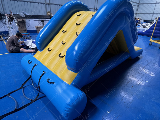 Lake Inflatable Water Tower Climbing Slide, Factory Direct Selling Inflatable Floating Water Slide Cho Công viên Nước