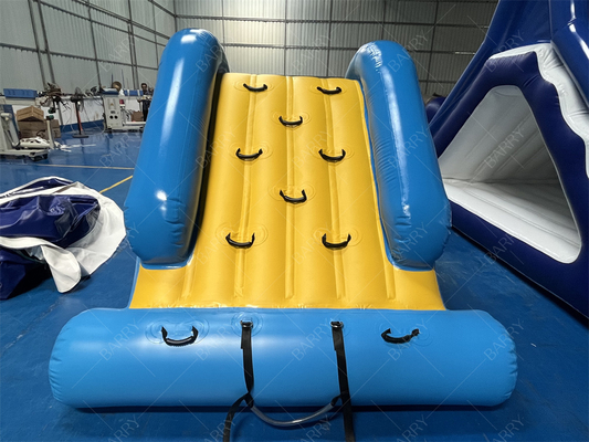 Lake Inflatable Water Tower Climbing Slide, Factory Direct Selling Inflatable Floating Water Slide Cho Công viên Nước