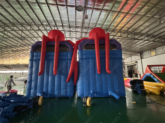 Sea World Theme Bạch tuộc Bể bơi bơm, Bãi trượt bơm cho hồ bơi sân sau công viên nước