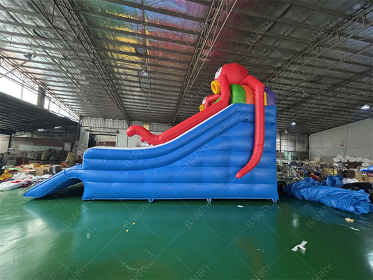 Sea World Theme Bạch tuộc Bể bơi bơm, Bãi trượt bơm cho hồ bơi sân sau công viên nước