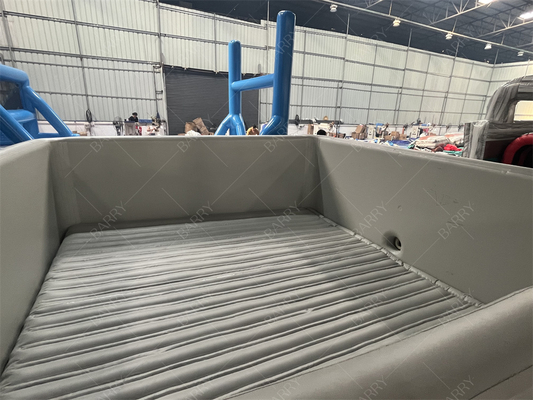 An toàn Thấm nóng khâu vải vật liệu mới bơm tùy chỉnh làm màu xám bơm bóng bể bơi cho trẻ em