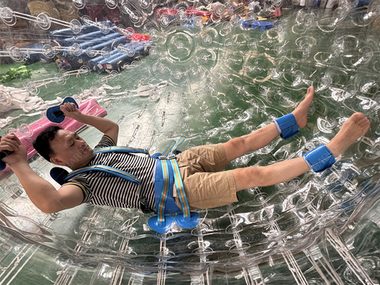 Bóng lăn Zorbing Hamster Điên 2.5m PVC TPU cho Trẻ Em và Người Lớn