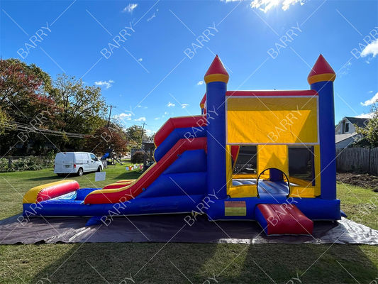 Thương mại nhảy lâu đài Bouncy House cho trẻ em nhảy lâu đài Blower thiết kế miễn phí