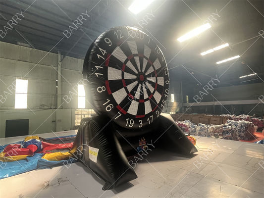 Bóng phi tiêu bơm hơi chất lượng cao 4.5mH, bóng đá phi tiêu bơm hơi, bảng phi tiêu chân với bóng velcro