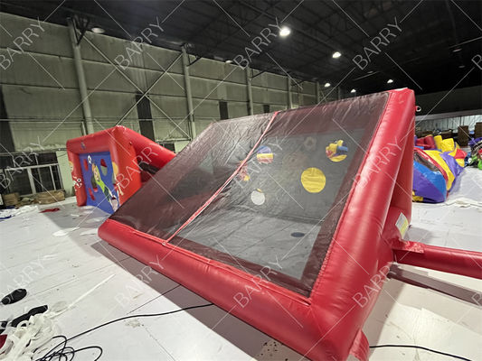 Bộ khung thành bóng đá bơm hơi tùy chỉnh, trò chơi thể thao quảng cáo cho tiệc bãi biển & sự kiện