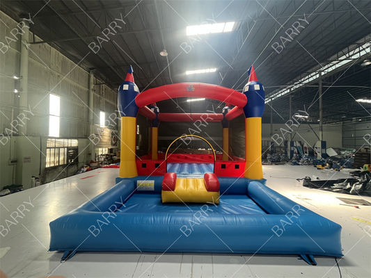 Commercial Inflatable Jumping Castle Cartoon Combo Bounce House With Slide