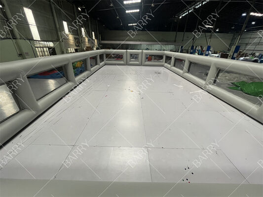 Outdoor Kids Inflatable Football Court Quảng trường bóng đá Quảng trường bóng đá