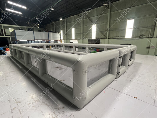 Outdoor Kids Inflatable Football Court Quảng trường bóng đá Quảng trường bóng đá