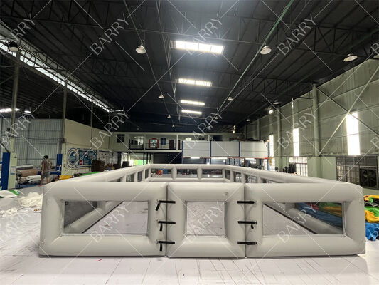 Outdoor Kids Inflatable Football Court Quảng trường bóng đá Quảng trường bóng đá