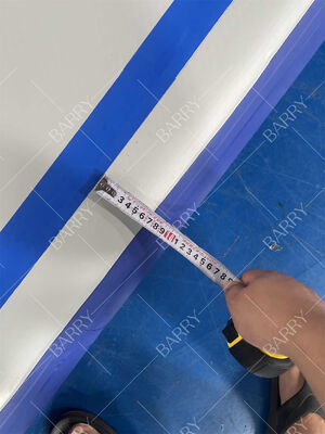 Drop Stitch PVC Thể dục thể dục thể dục nệm nệm khí bơm nệm đường đua cho đào tạo ngoài trời