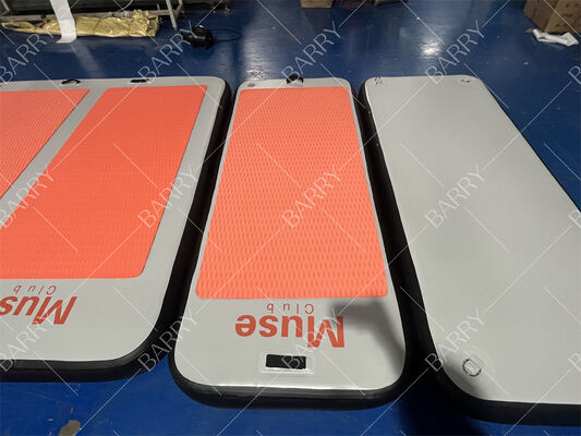 DWF Floating Pilates Mats Bụi Yoga nước bơm bơm Aqua Bụi bơi bơi bơi