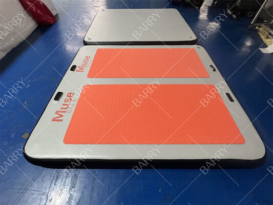DWF Floating Pilates Mats Bụi Yoga nước bơm bơm Aqua Bụi bơi bơi bơi
