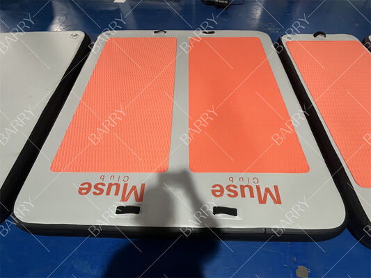 DWF Floating Pilates Mats Bụi Yoga nước bơm bơm Aqua Bụi bơi bơi bơi