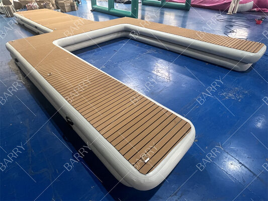 Đảo nổi nước Jetski Dock Inflatable Y Pontoon Motor Boat Dock Platform