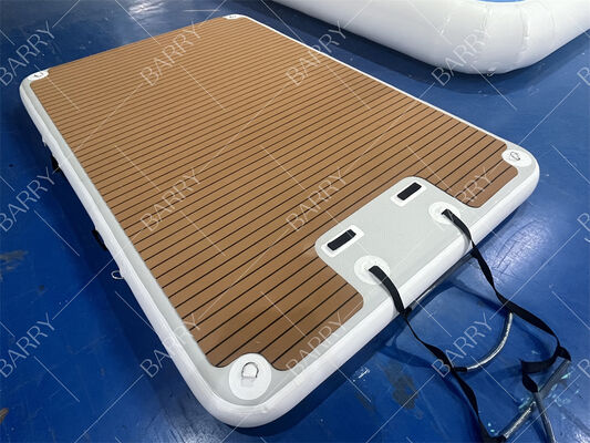 3x2x0.2m Bầu nổi nổi nước Jet Ski Dock Floats Platform With Ladder
