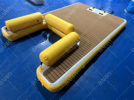 Drop Stitch Material Inflatable Floating Jet Ski Dock Inflatables Custom Jetski & Seabob Docks