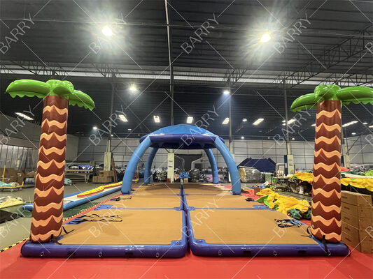 Custom Designed Inflatable Floating Platforms With Tent For Ocean Waters & Water Floating Banas