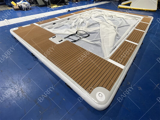 Summer Drop Stitch Tube Đồ bơi bơi bơi bơi biển với lưới