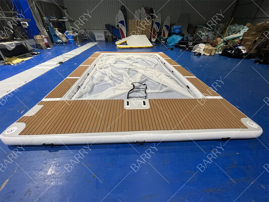 Summer Drop Stitch Tube Đồ bơi bơi bơi bơi biển với lưới