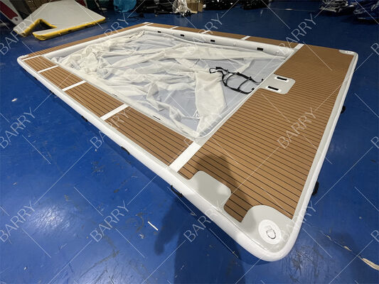 Summer Drop Stitch Tube Đồ bơi bơi bơi bơi biển với lưới