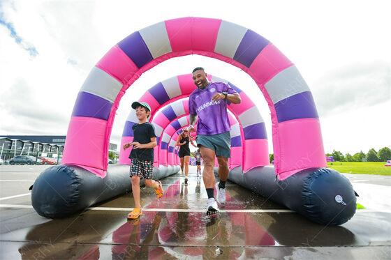 Khóa học chướng ngại vật bơm hơi cỡ lớn NL Cuộc đua chạy chướng ngại vật bơm hơi 5K