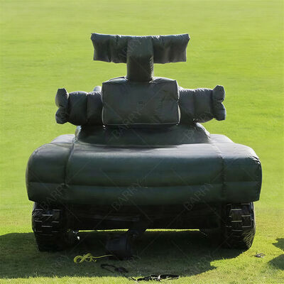 8.8m Tank quân sự có thể bơm Model Outdoor Event Decor Tactical Decoy Light Tank