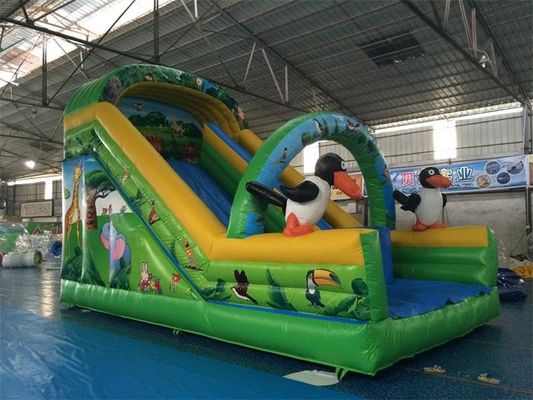 Phim hoạt hình  Theme Bơm nước nổi 7 * 4 * 5m Trượt nước cho trẻ em